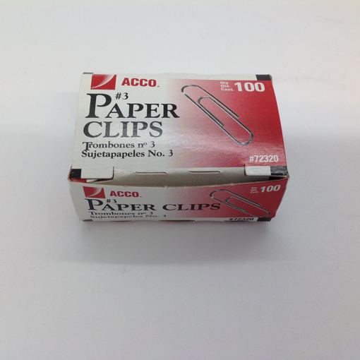 Picture of ACCO PAPER CLIPS - SMALL 100S                                 